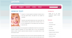 Desktop Screenshot of gebelik.ws